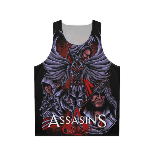 Assassin's Creed dark art unisex tank top