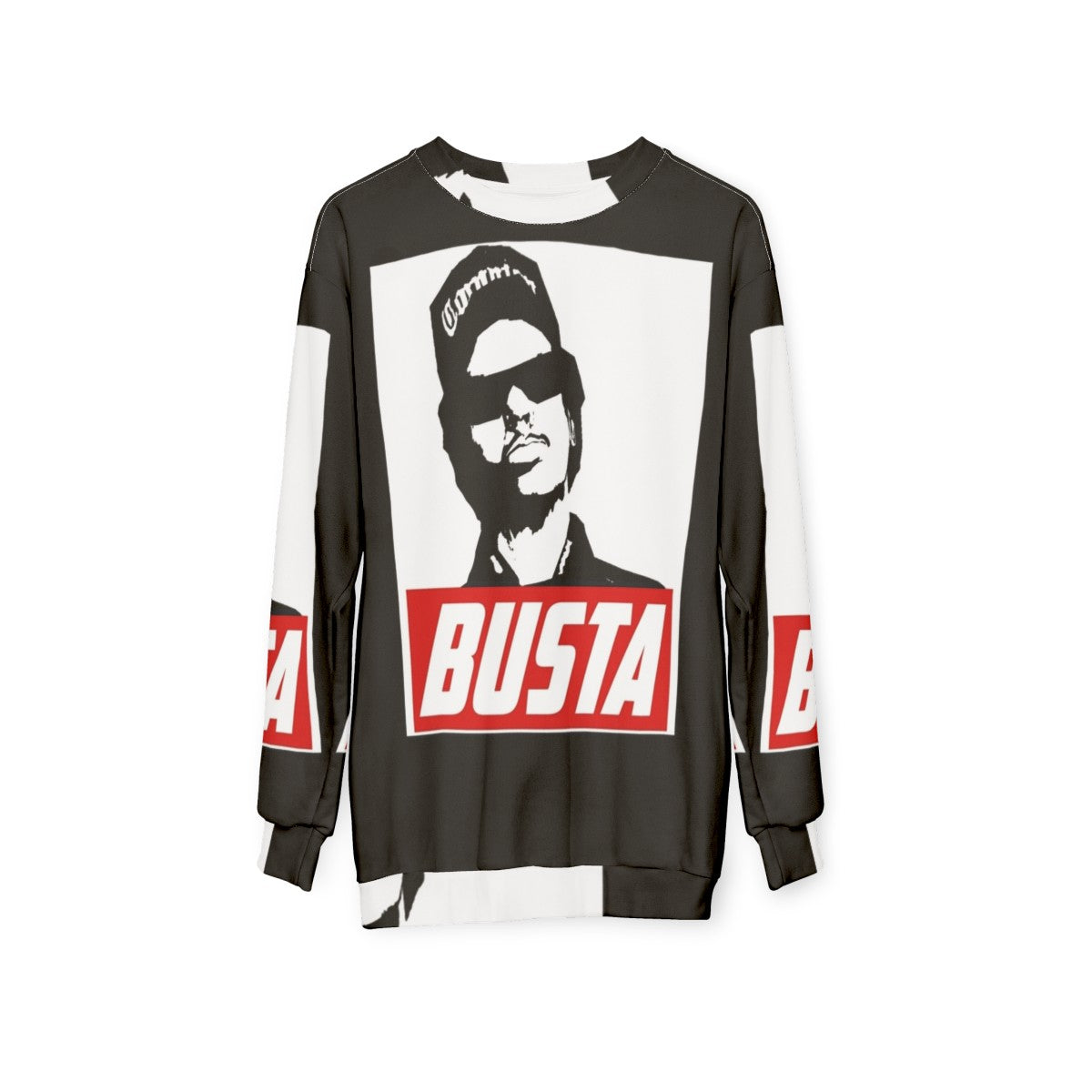 Busta Straight Busta Fan Art Gaming Sweatshirt - hanging