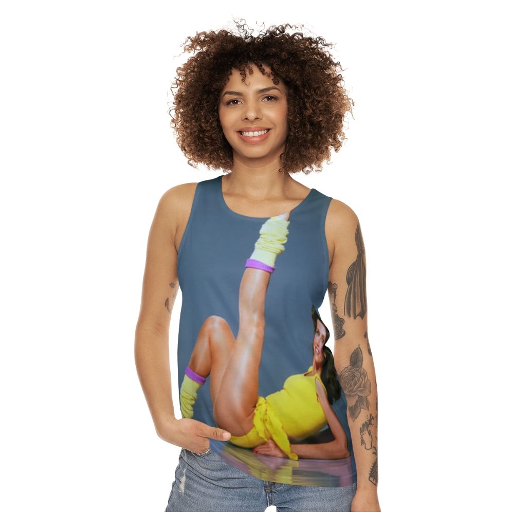 Jane Fonda Unisex Vintage Tank Top - women