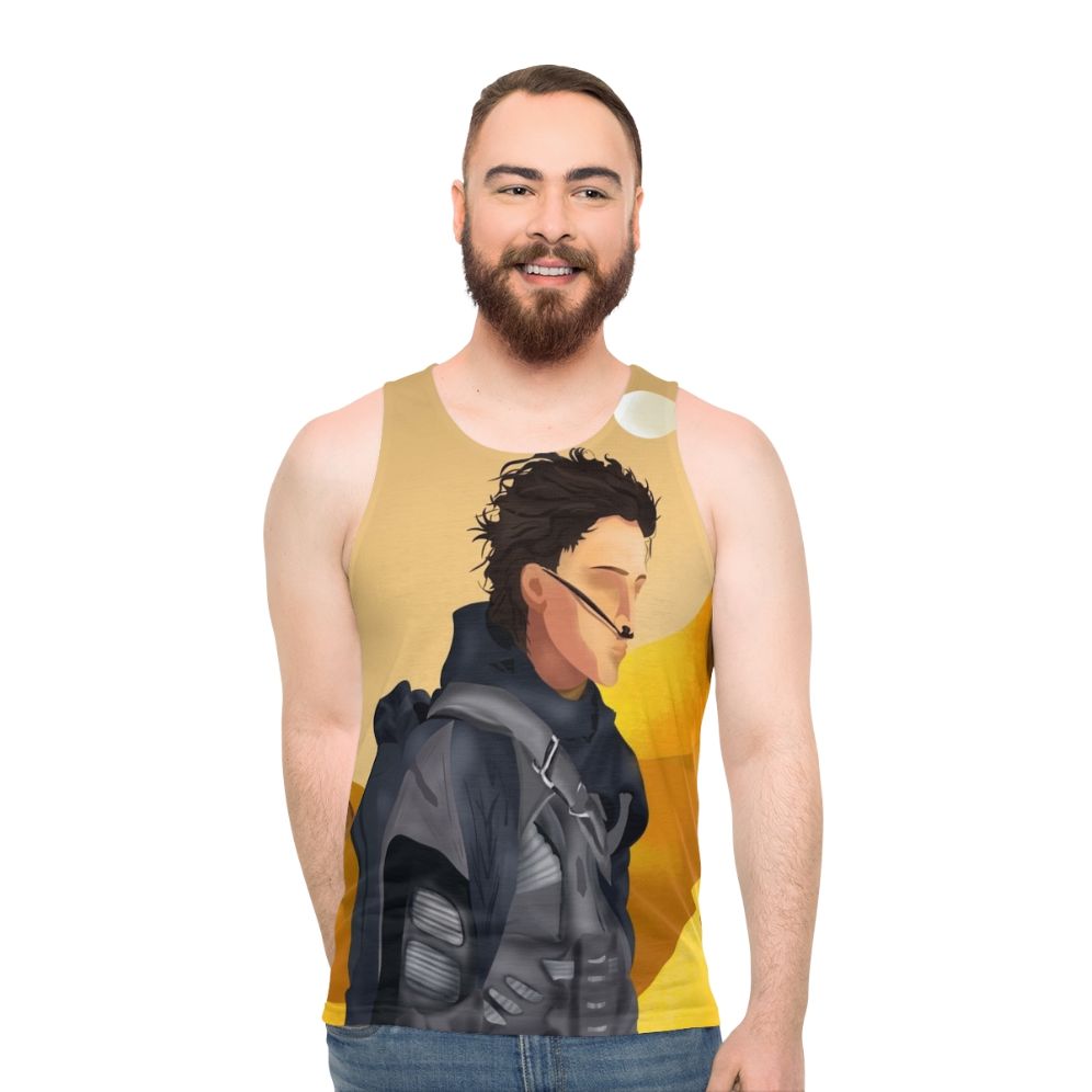 Paul Atreides Dune Moons Unisex Tank Top - men