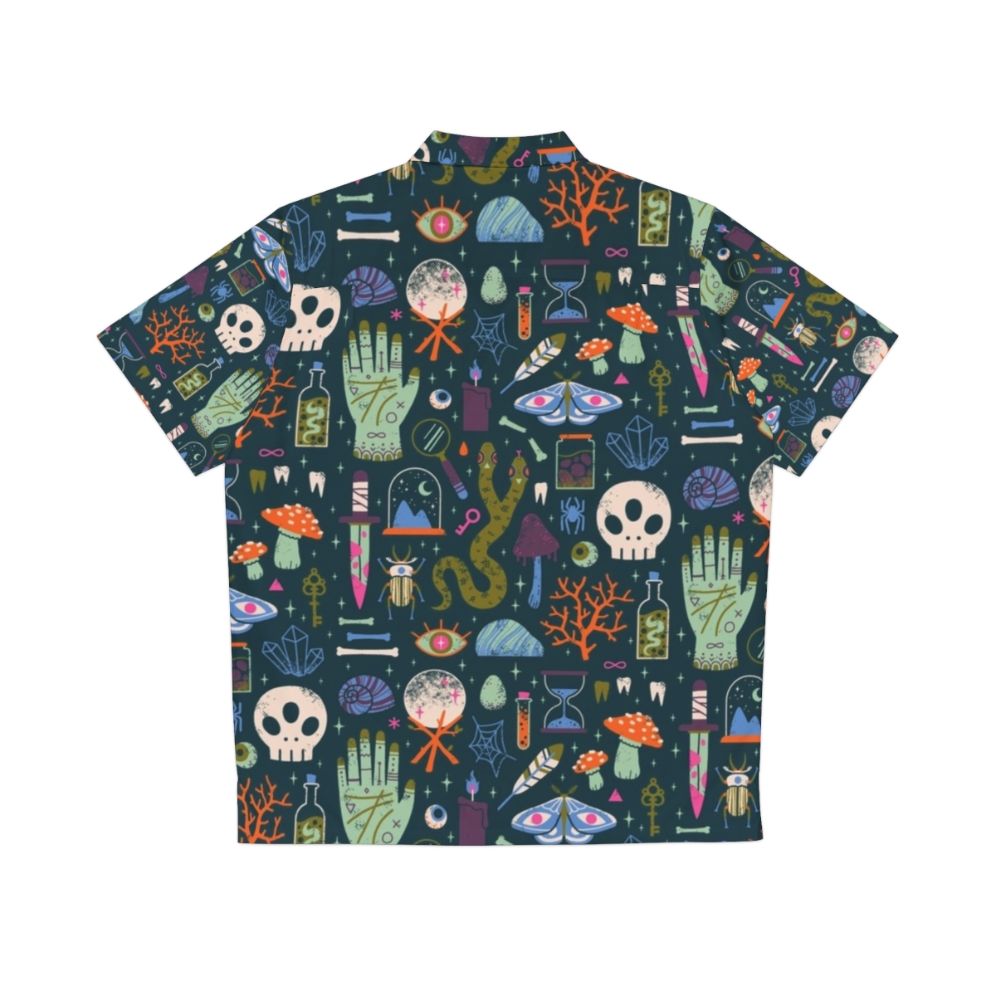 Spooky Curiosities Hawaiian Shirt - Back