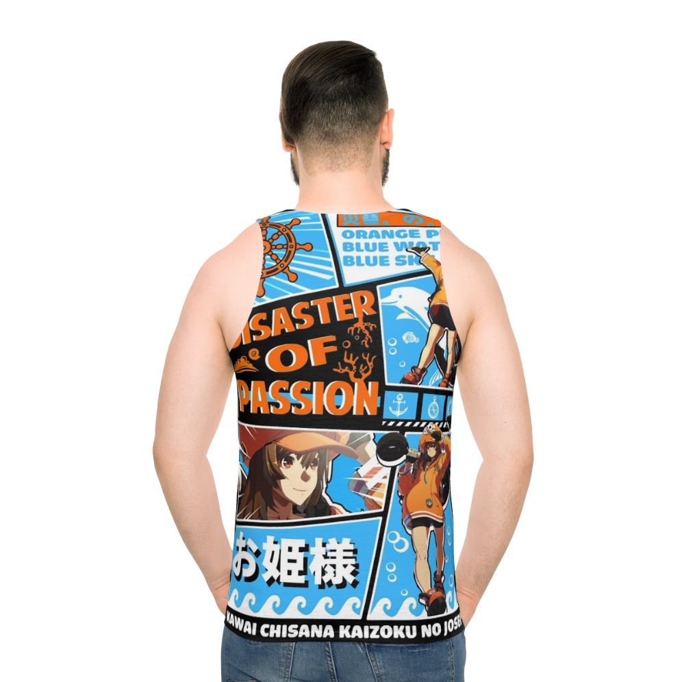 Unisex Guilty Gear Anime Tank Top - men back