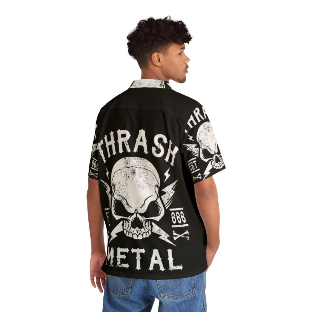 Thrash Metal Hawaiian Shirt for Metal Fans - People Back