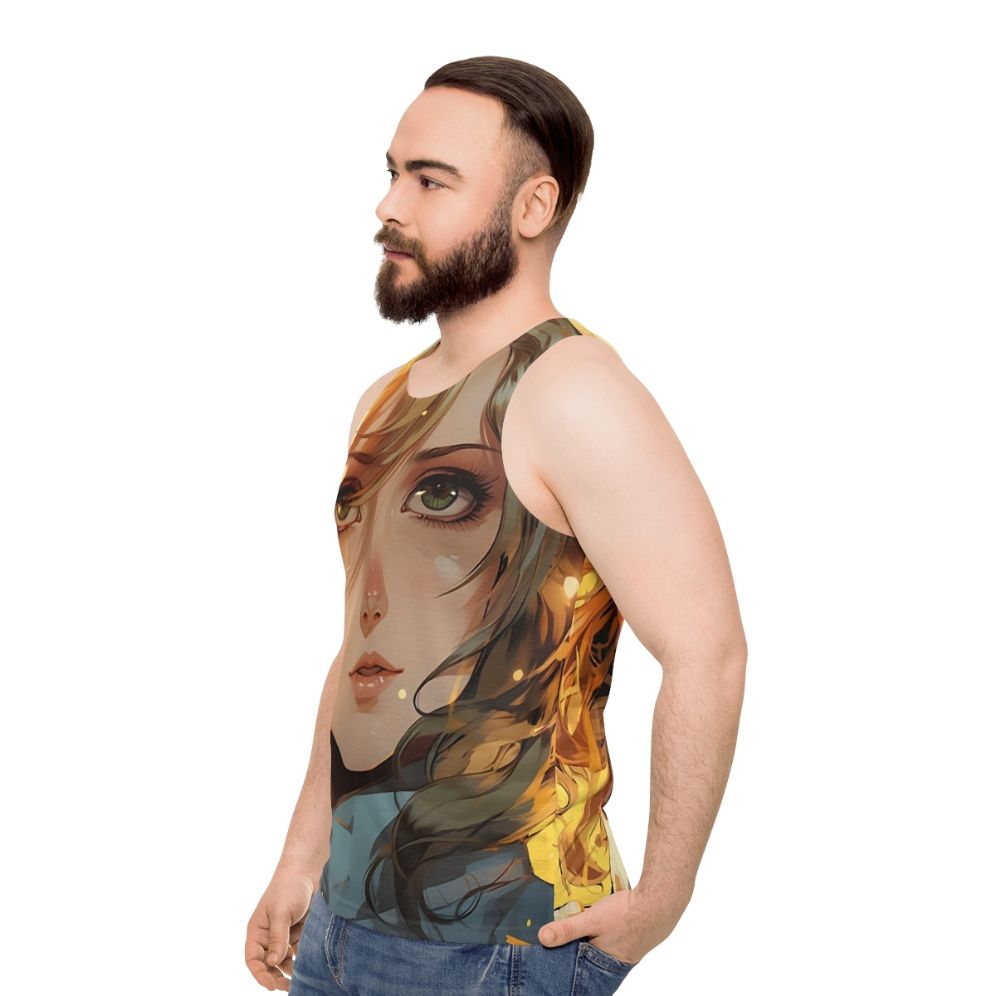 Castlevania Maria Renard Unisex Tank Top - men side