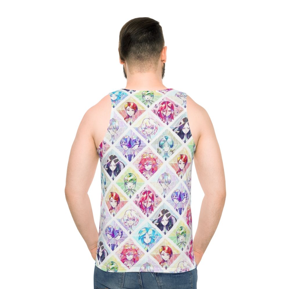 Houseki No Kuni Unisex Crystal Era Tank Top - men back