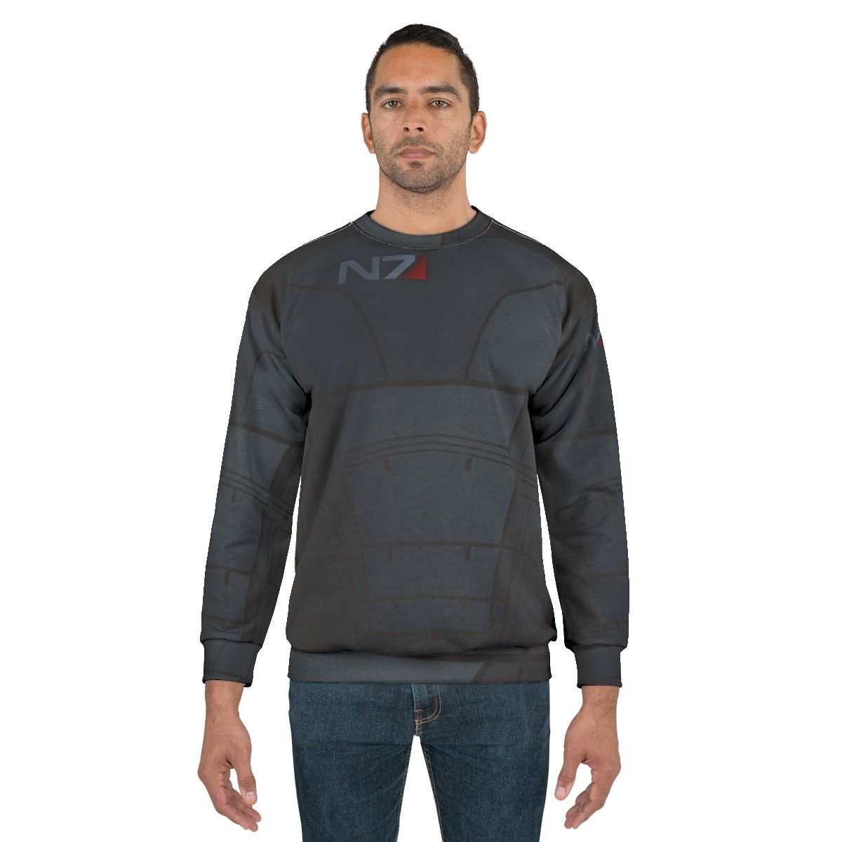 Mass Effect N7 Commander Shepard Armor Sweatshirt - men