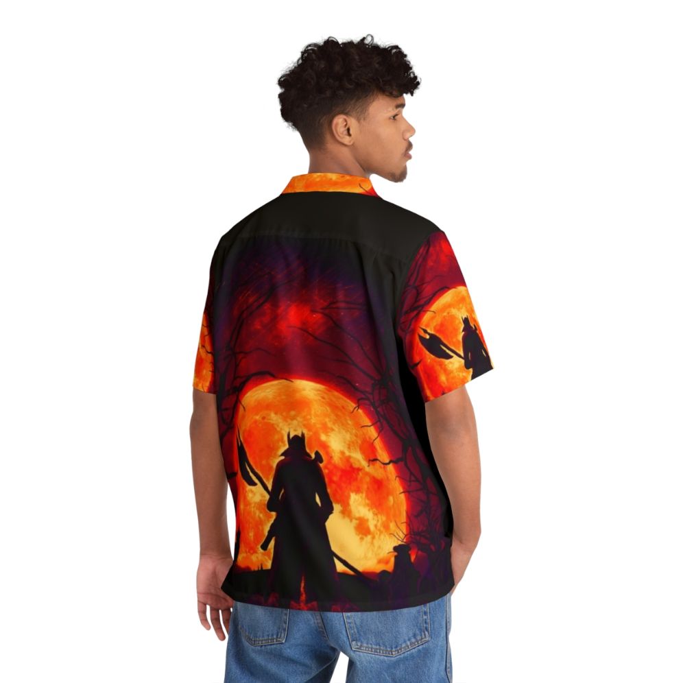 Bloodborne Dark Fantasy Hawaiian Shirt - People Back