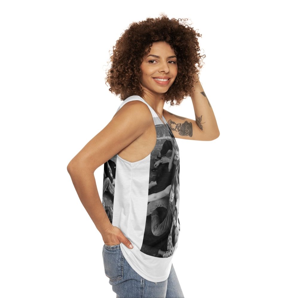 Ateez 'Dazed' Unisex Tank Top - women side