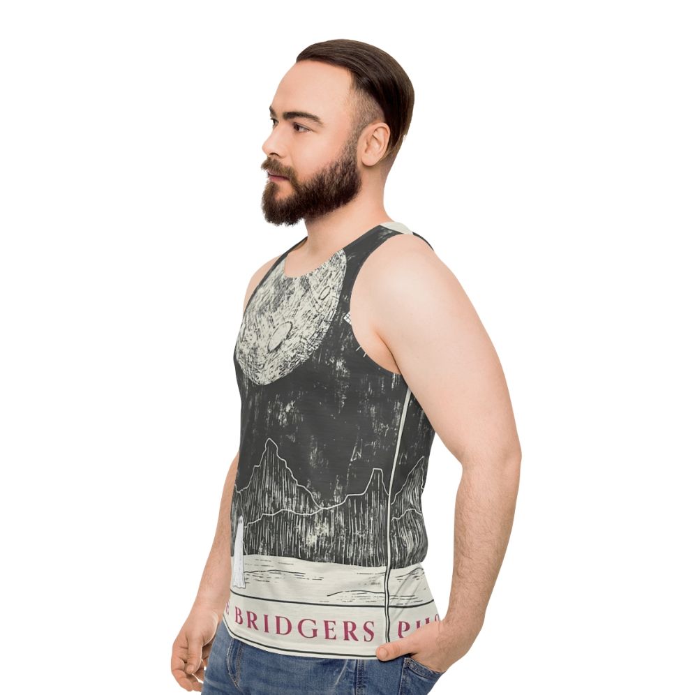 Phoebe Bridgers Planets Unisex Tank Top - men side