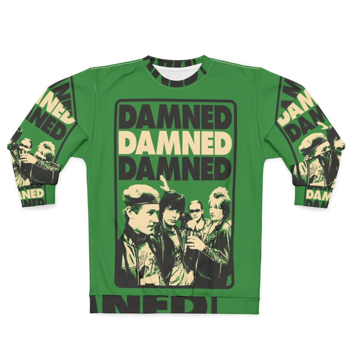 The Damned Punk Rock Band Sweatshirt