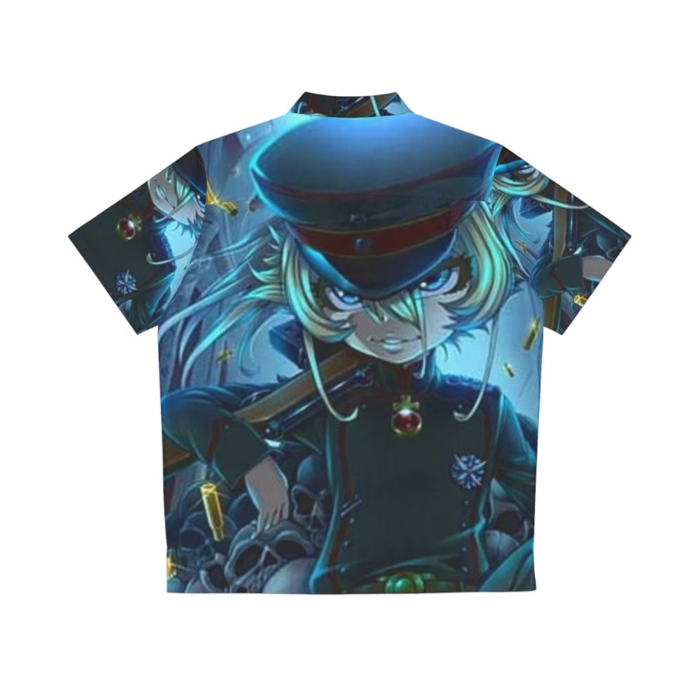 Tanya Von Degurechaff Youjo Senki Anime Hawaiian Shirt - Back