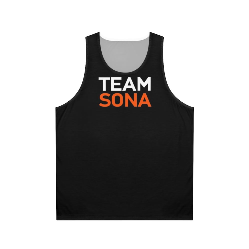 Team Sona Movsesian Unisex Tank Top for Conan O'Brien comedy fans