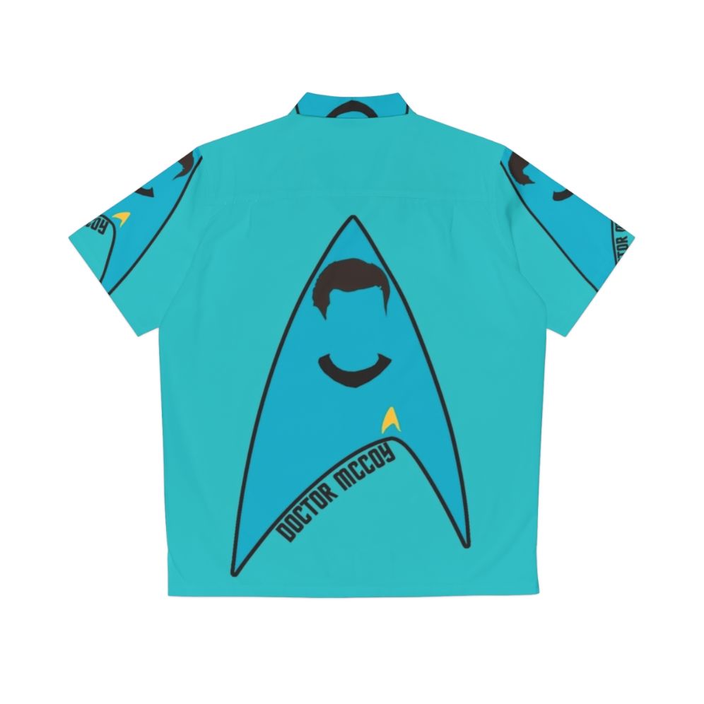 Doctor McCoy Hawaiian Shirt - Star Trek Inspired Apparel - Back