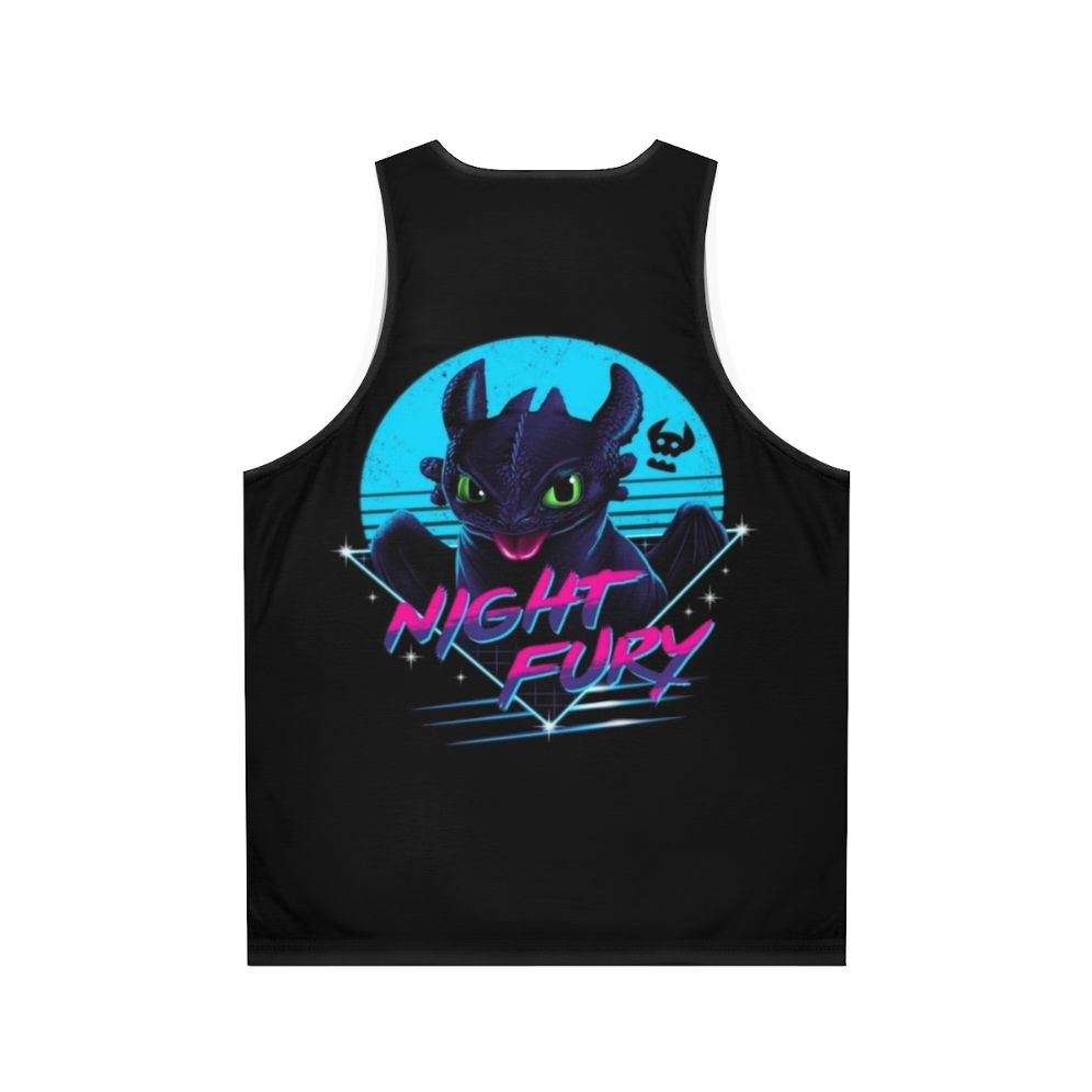 Toothless Night Fury Unisex Tank Top - Back