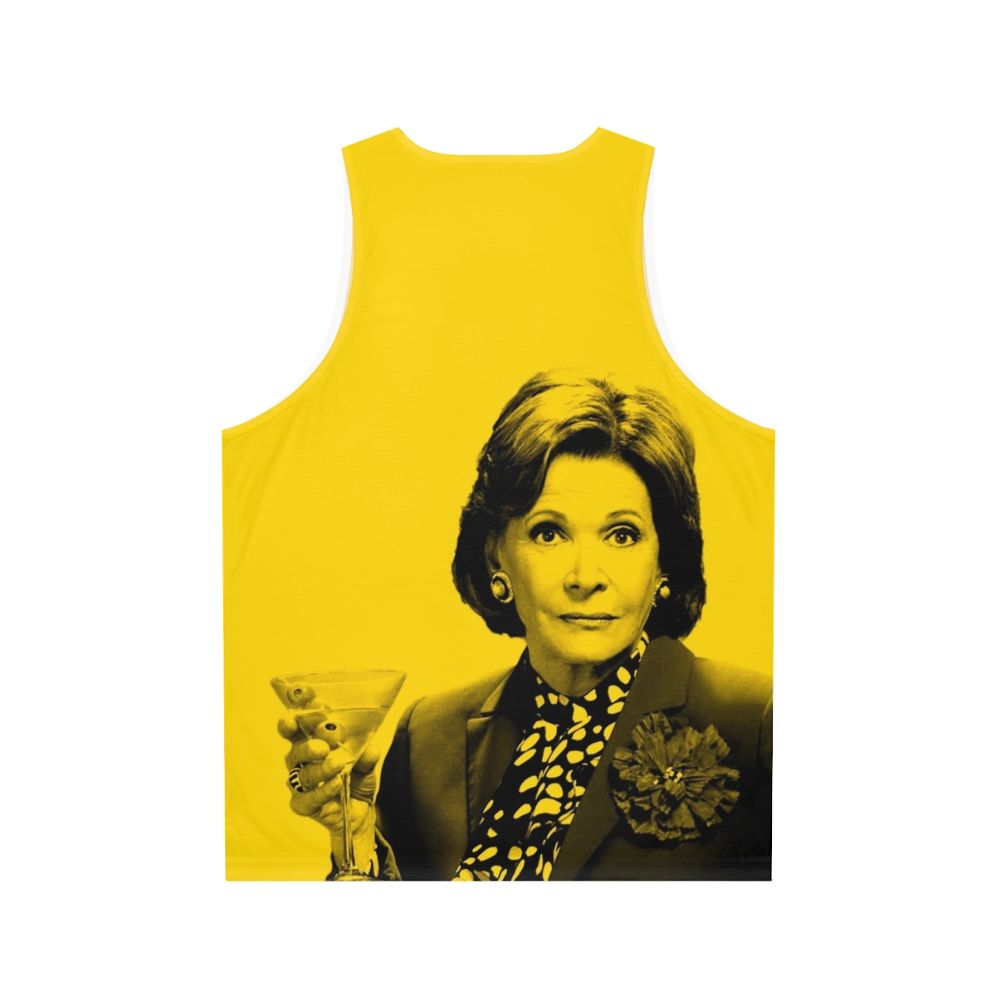 Lucille Bluth Arrested Development Unisex Tank Top - Back