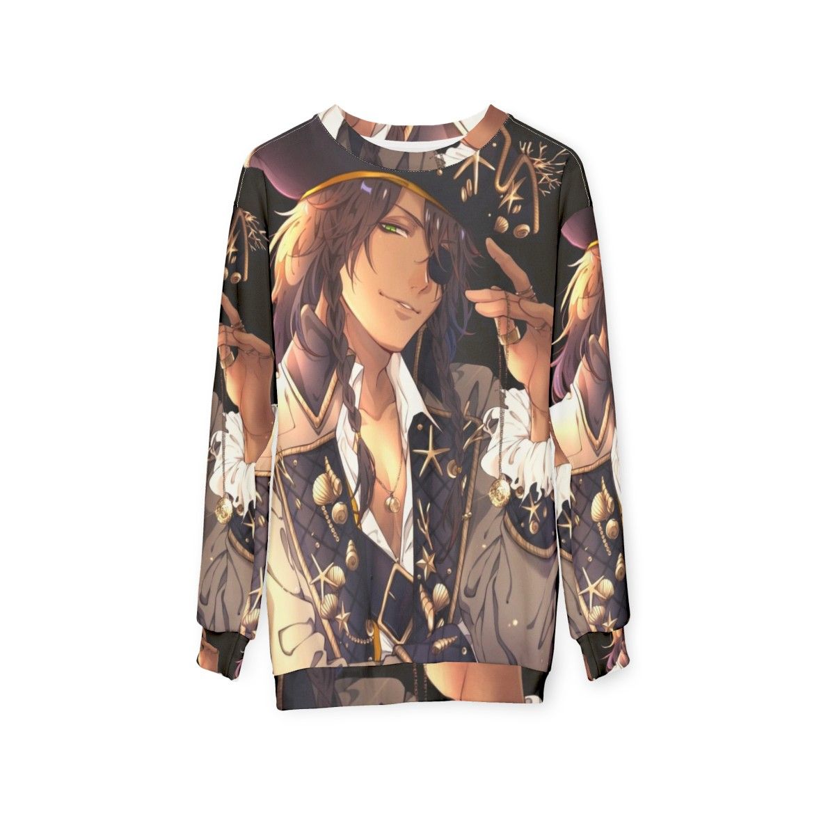 Leona Kinscholar Twisted Wonderland Anime Sweatshirt - hanging