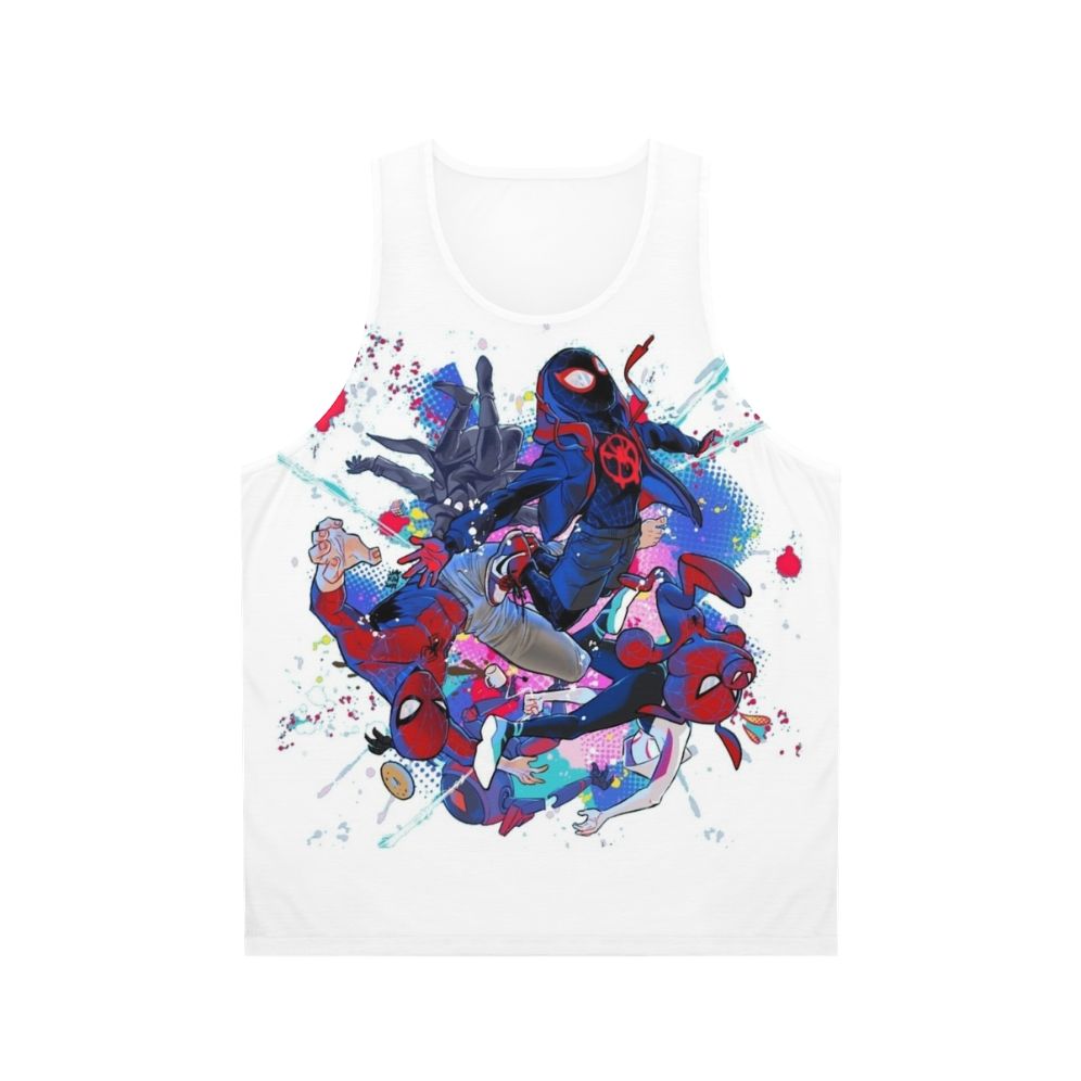 Spider Verse Spiderman Unisex Graphic Tank Top