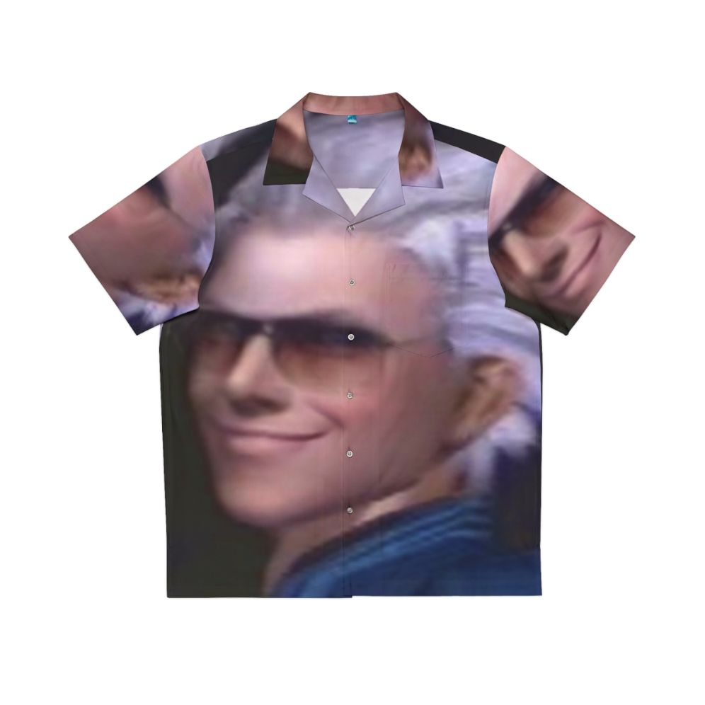 Vergil from Devil May Cry Series Hawaiian Shirt