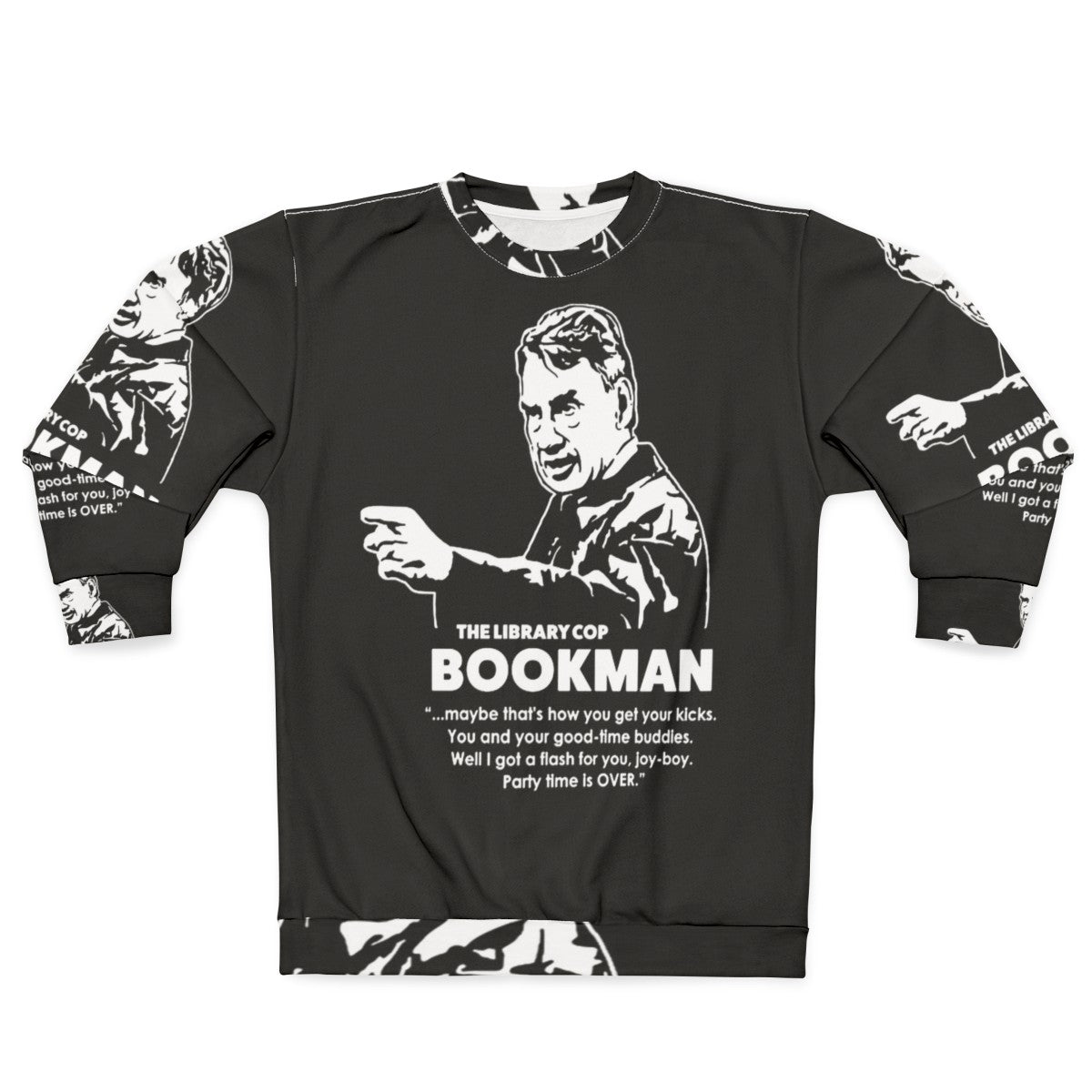 Bookman Sweatshirt - Unique Librarian and Bookworm Apparel