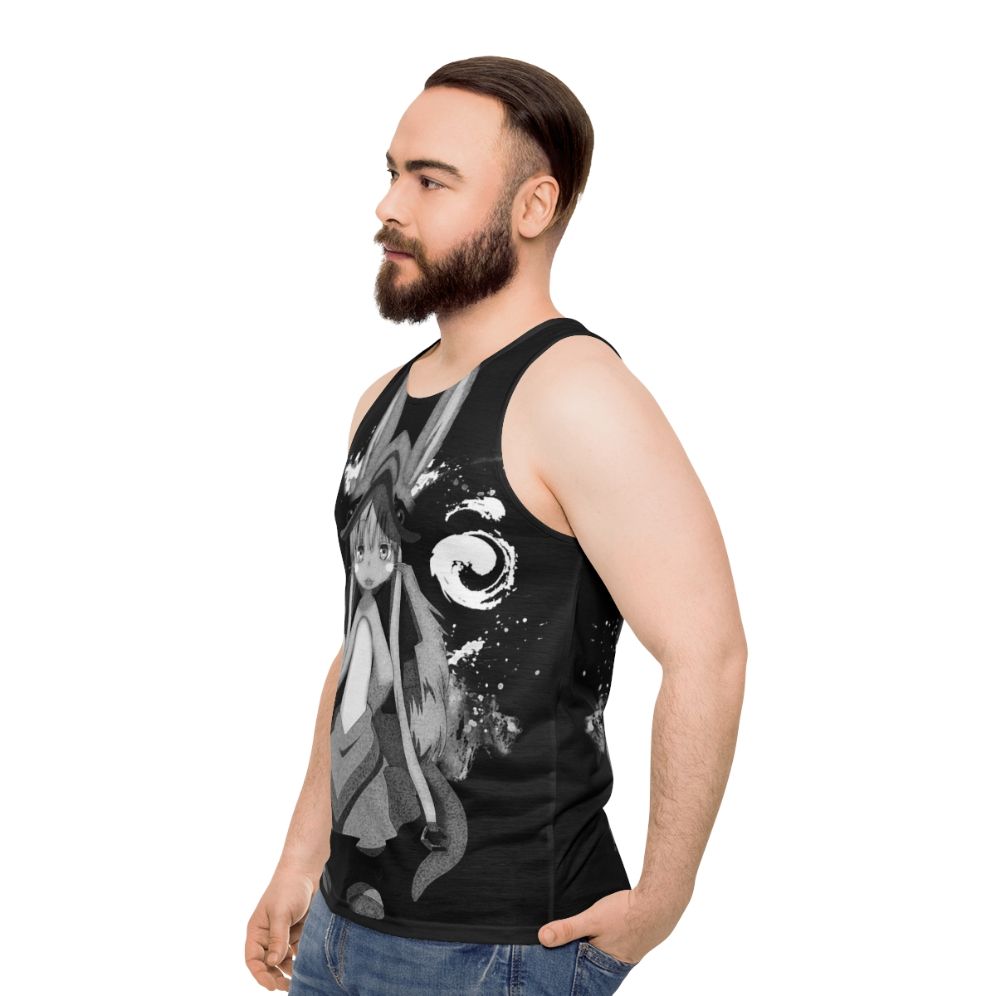 Dark fantasy anime inspired unisex tank top - men side