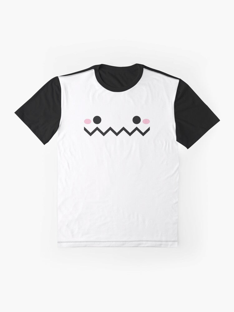 Maplestory Cute Yeti Graphic T-Shirt - Flat lay