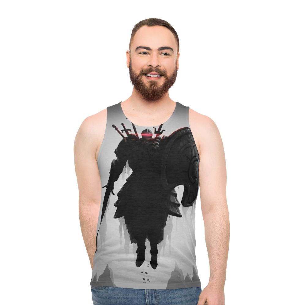 Unisex Dark Souls Praise the Sun Tank Top - men