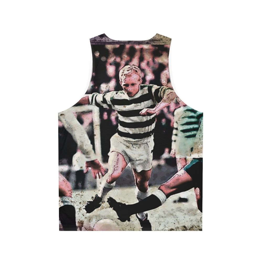 Vintage unisex Celtic football jersey tank top - Back