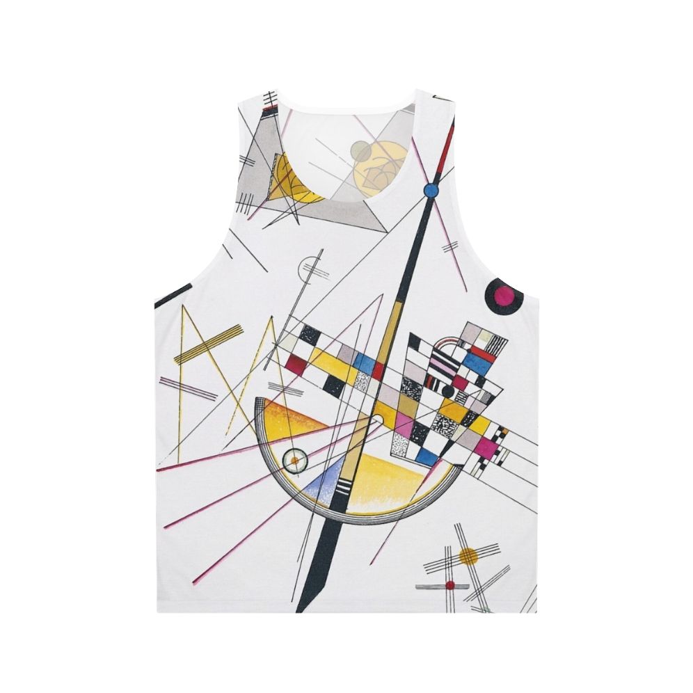 Wassily Kandinsky inspired abstract art unisex tank top