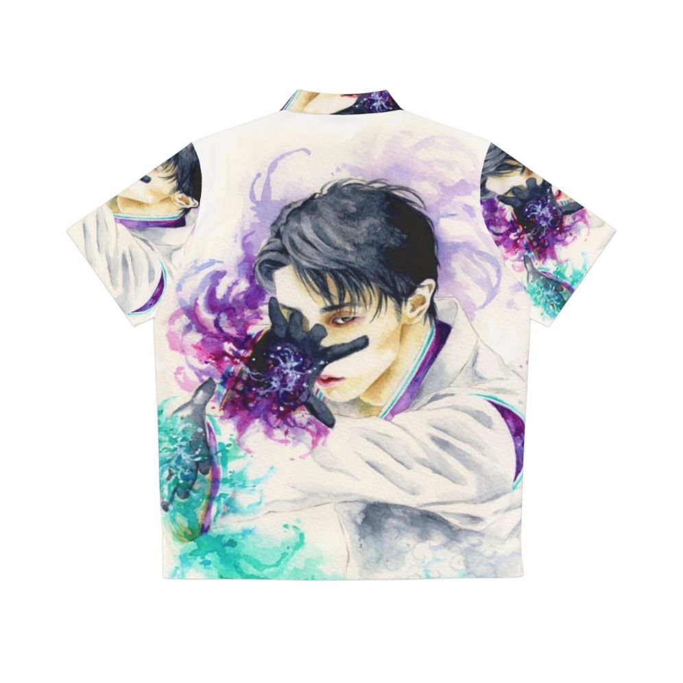 Yuzuru Hanyu Seimei Hawaiian Shirt - Back