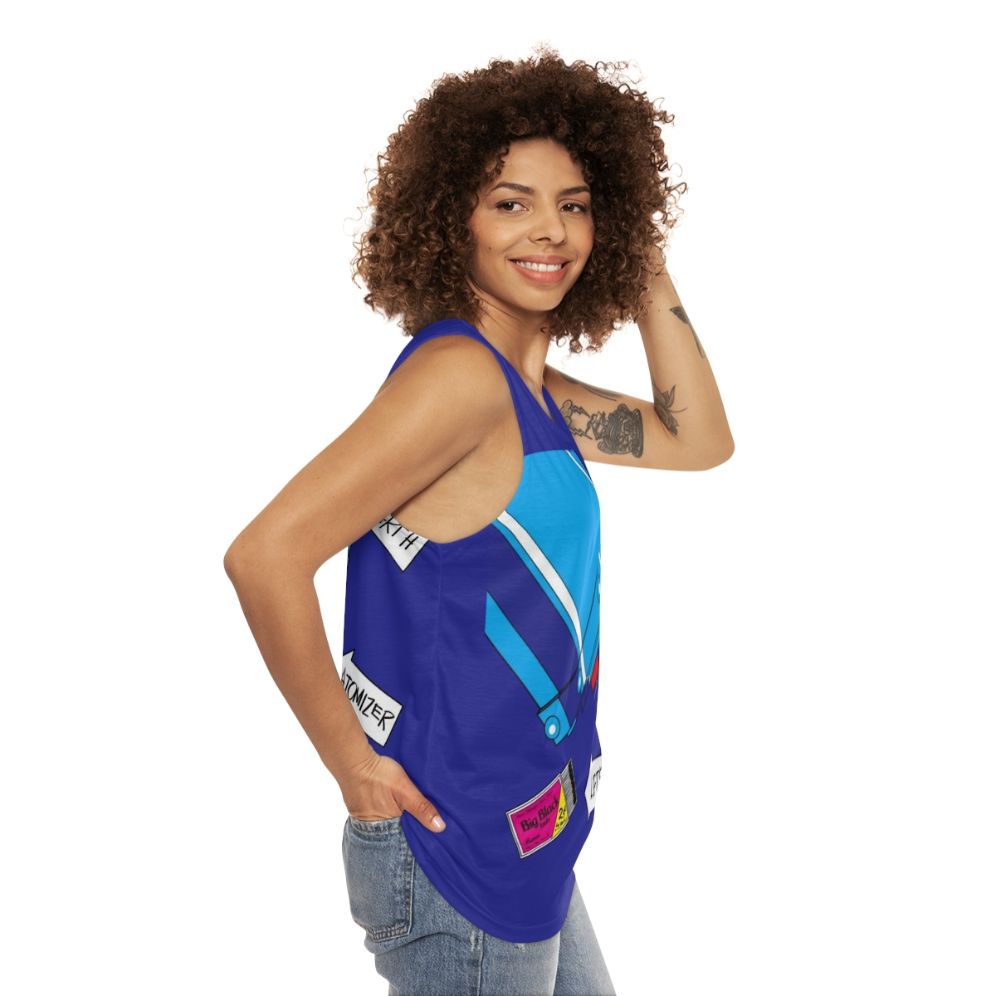 Unisex Atomizer band tank top - women side