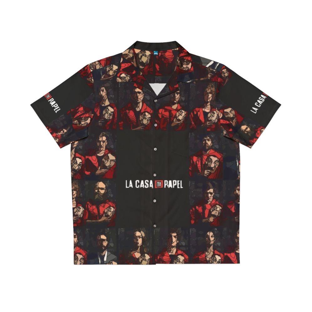 Money Heist La Casa de Papel Hawaiian Shirt Fan Art