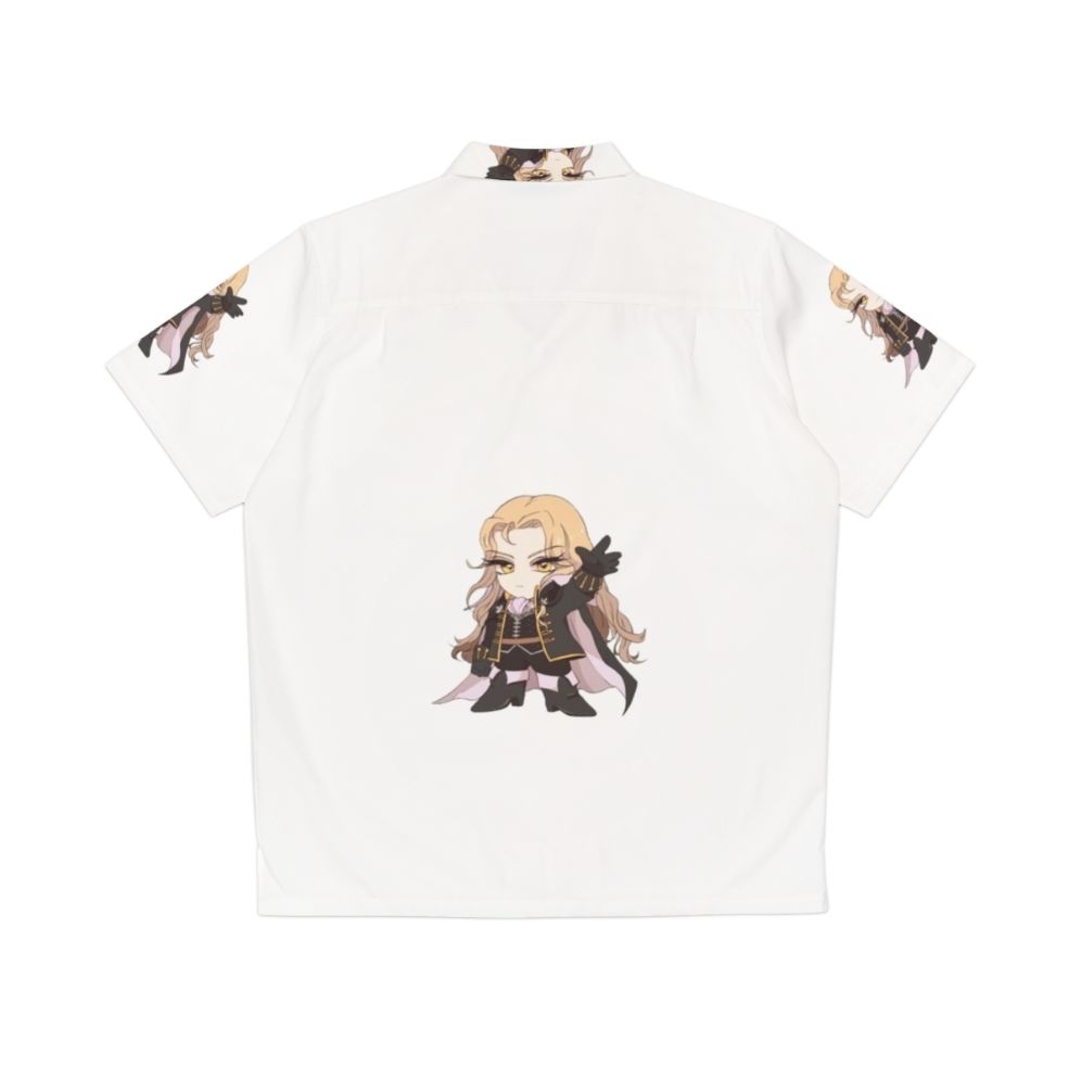 Castlevania Alucard Chibi Hawaiian Shirt - Back