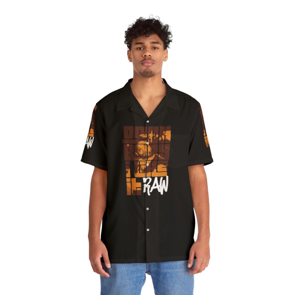 ODB Ol Dirty Bastard Hip Hop Themed Hawaiian Shirt - People Front