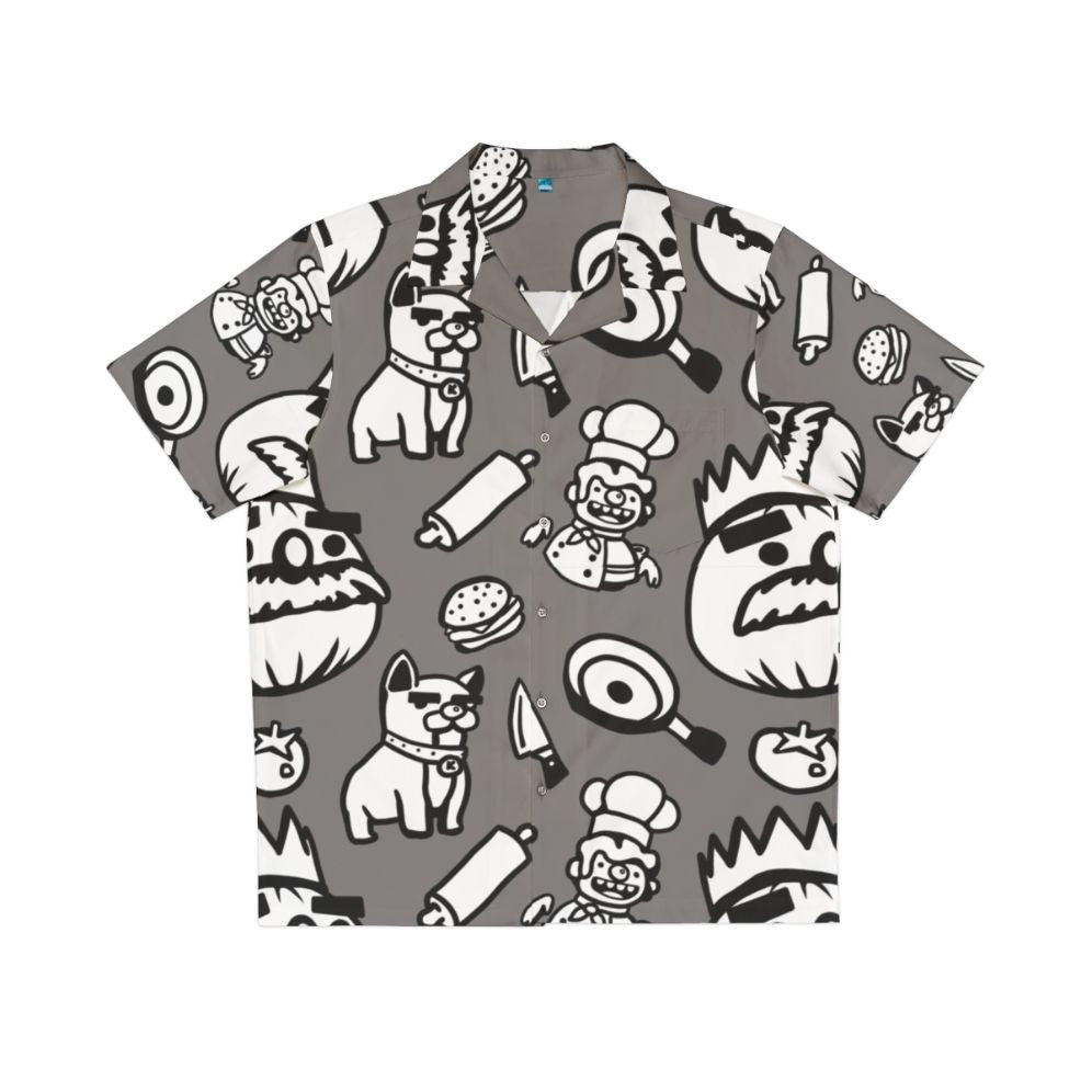 Overcooked Themed Hawaiian Shirt