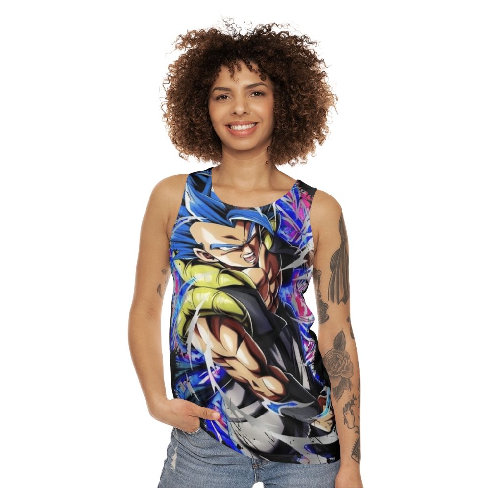 Ultimate Fusion Gogeta Unisex Dragon Ball Z Tank Top - women