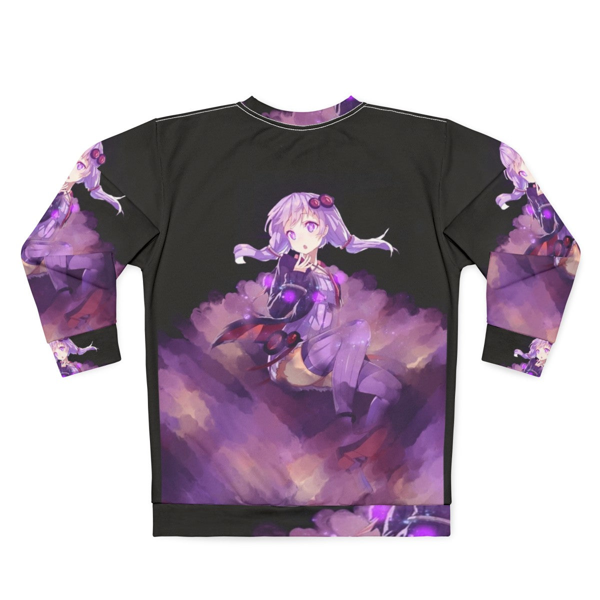 Yuzuki Yukari Anime Vocaloid Graphic Sweatshirt - Back