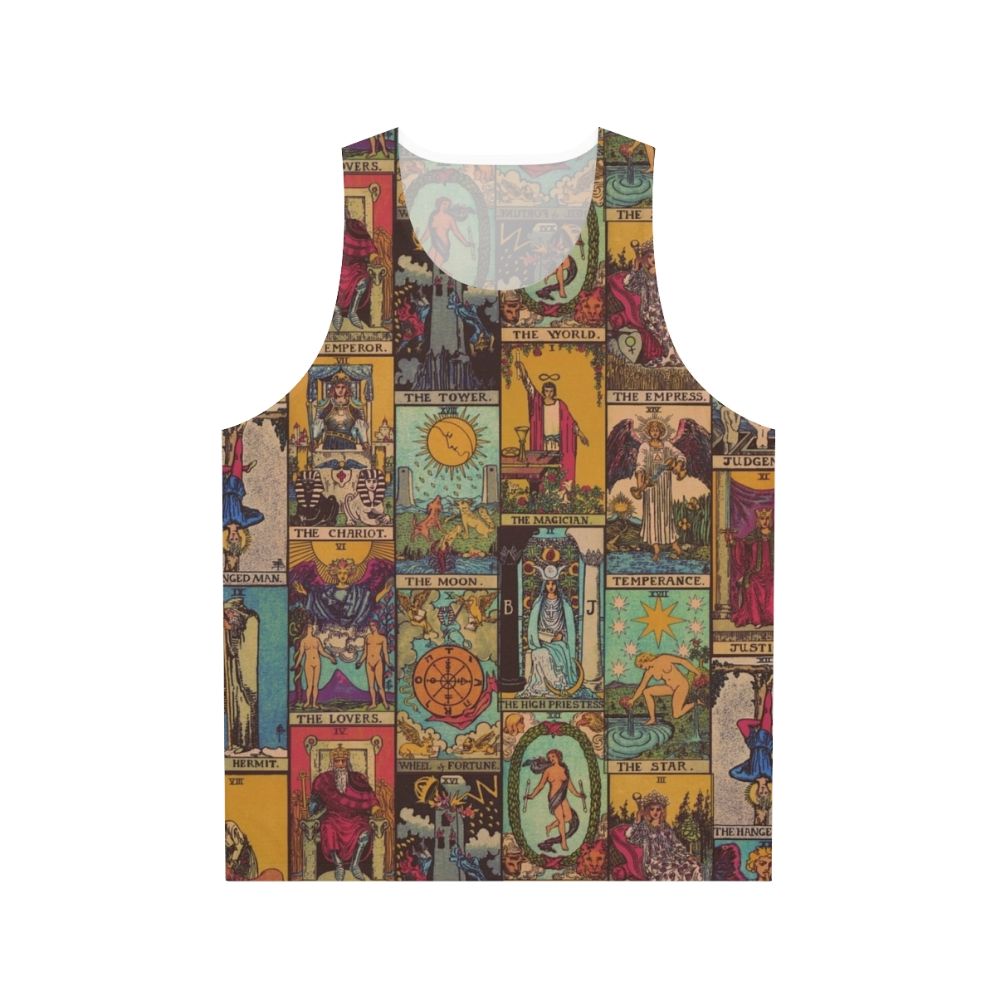 Vintage Major Arcana Patchwork Tarot Tank Top