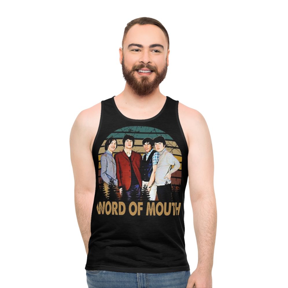 Vintage Rock Band The Kinks Unisex Tank Top - men