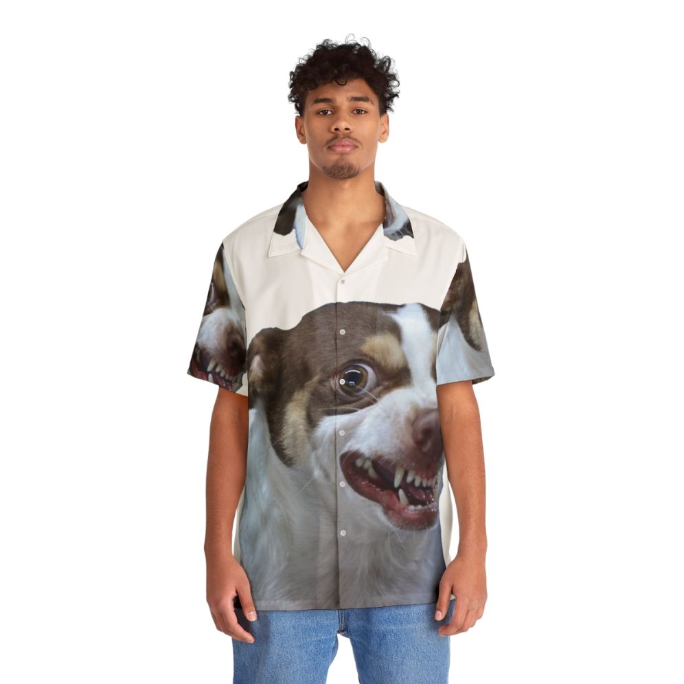 Mr Bubz Funny Chihuahua Hawaiian Shirt - People Front