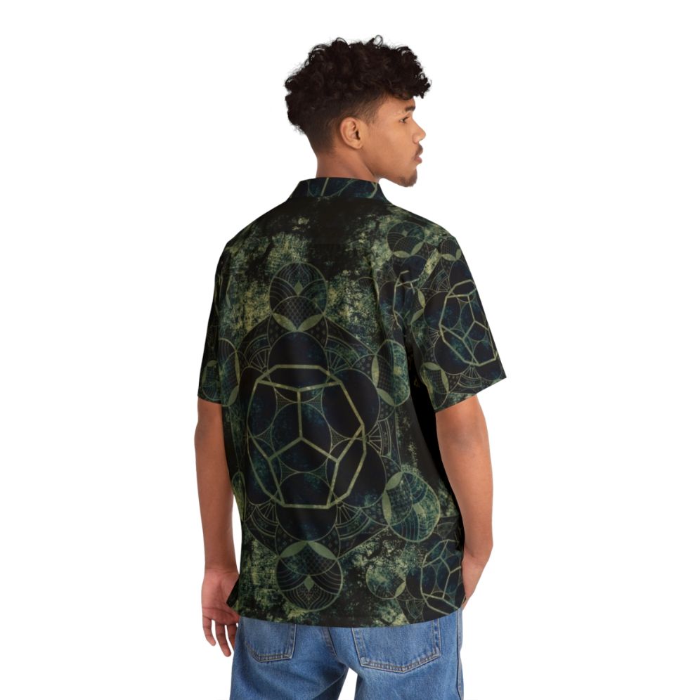 Sacred Geometry Hawaiian Shirt - People Back