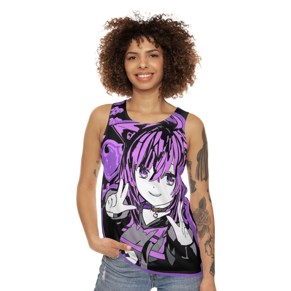 Hololive Gamers Nekomata Okayu Unisex Tank Top - women