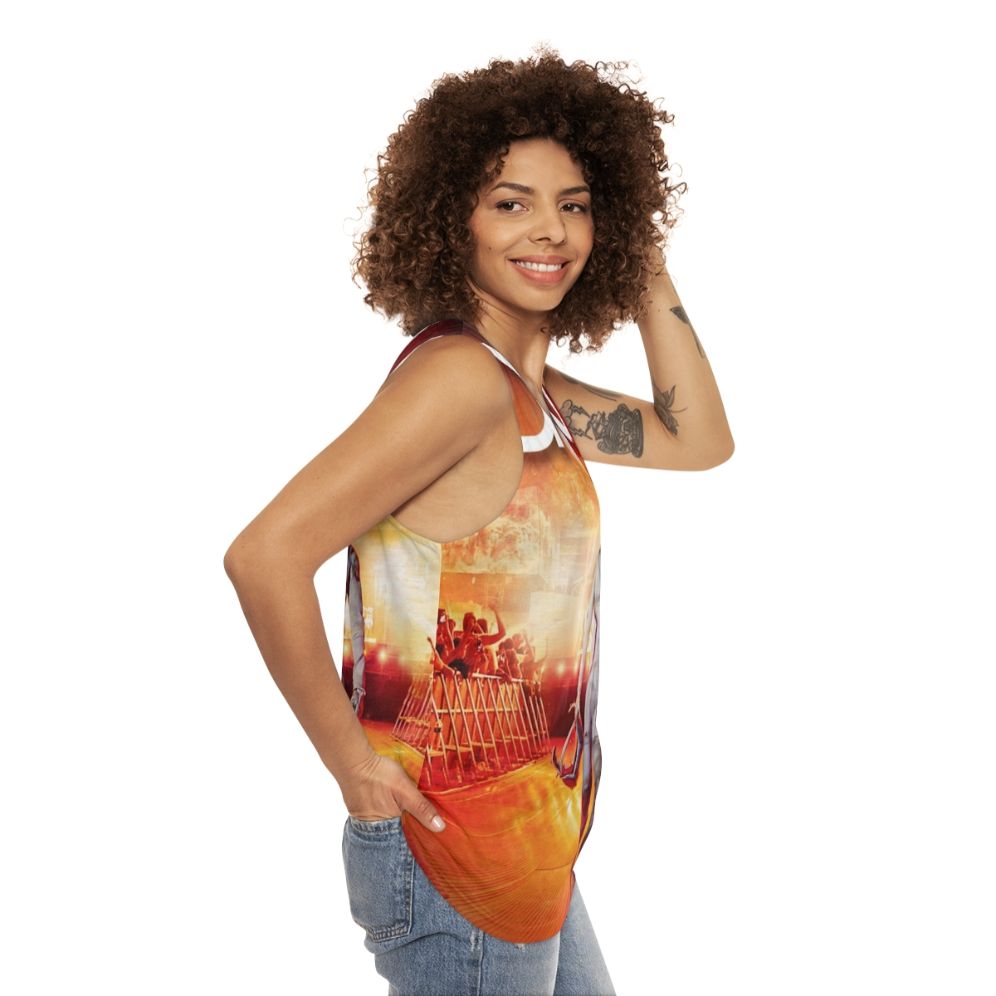 Star Hunter Soprano Singer Unisex Music Album Tank Top - women side