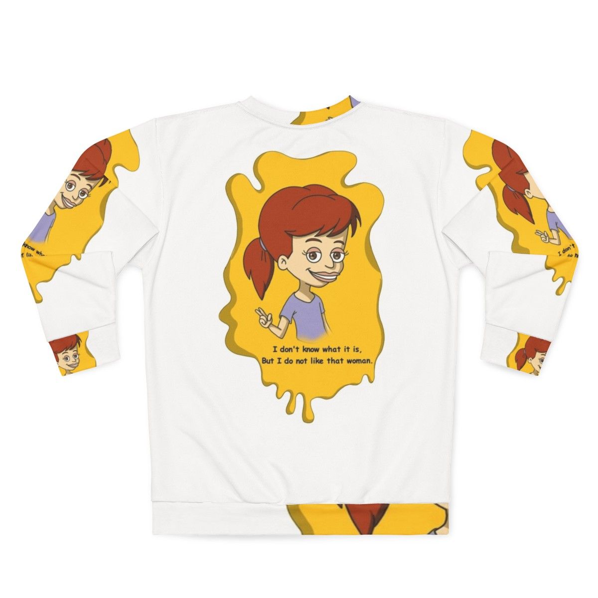 Jessi Glaser Big Mouth Netflix Sweatshirt - Back