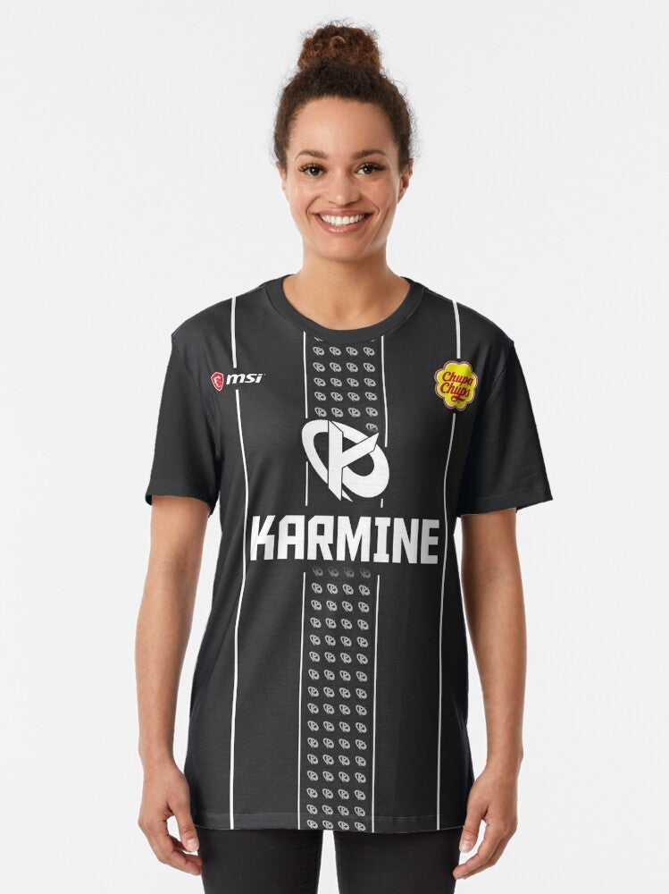 League of Legends Esport Graphic T-Shirt with kcorp champion logo - Women