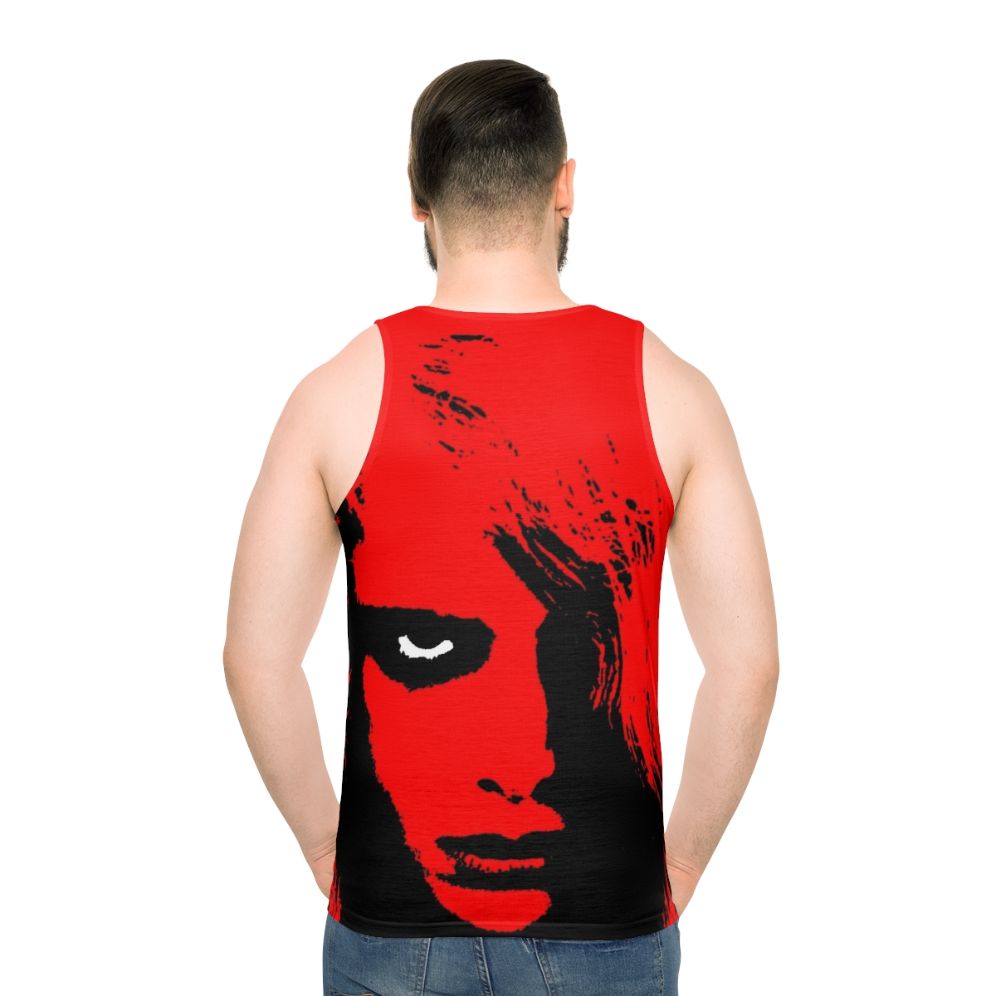 Retro Night of the Living Dead Zombie Unisex Tank Top - men back