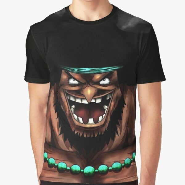 One Piece Blackbeard Marshall D. Teach Villain Graphic T-Shirt