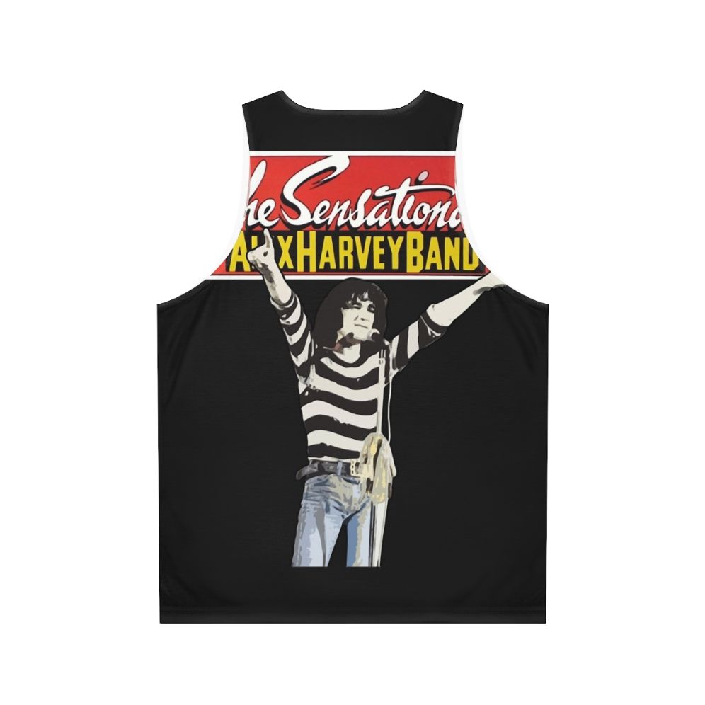 The Sensational Alex Harvey Band 1970s Unisex Tank Top - Back