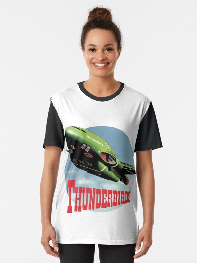 Thunderbird 2 from the classic 1960s TV show 'Thunderbirds' - Women