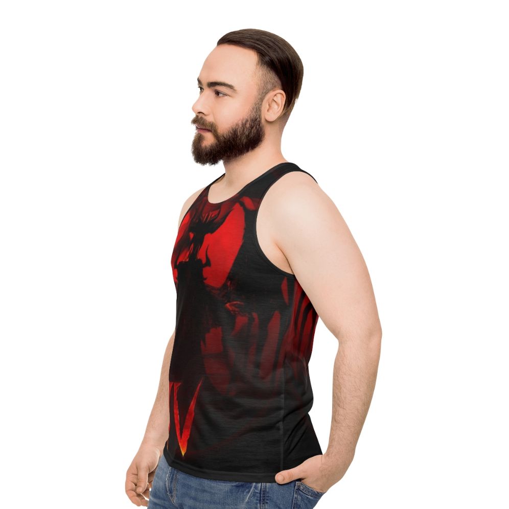 Diablo 4 Lilith Unisex Tank Top - men side