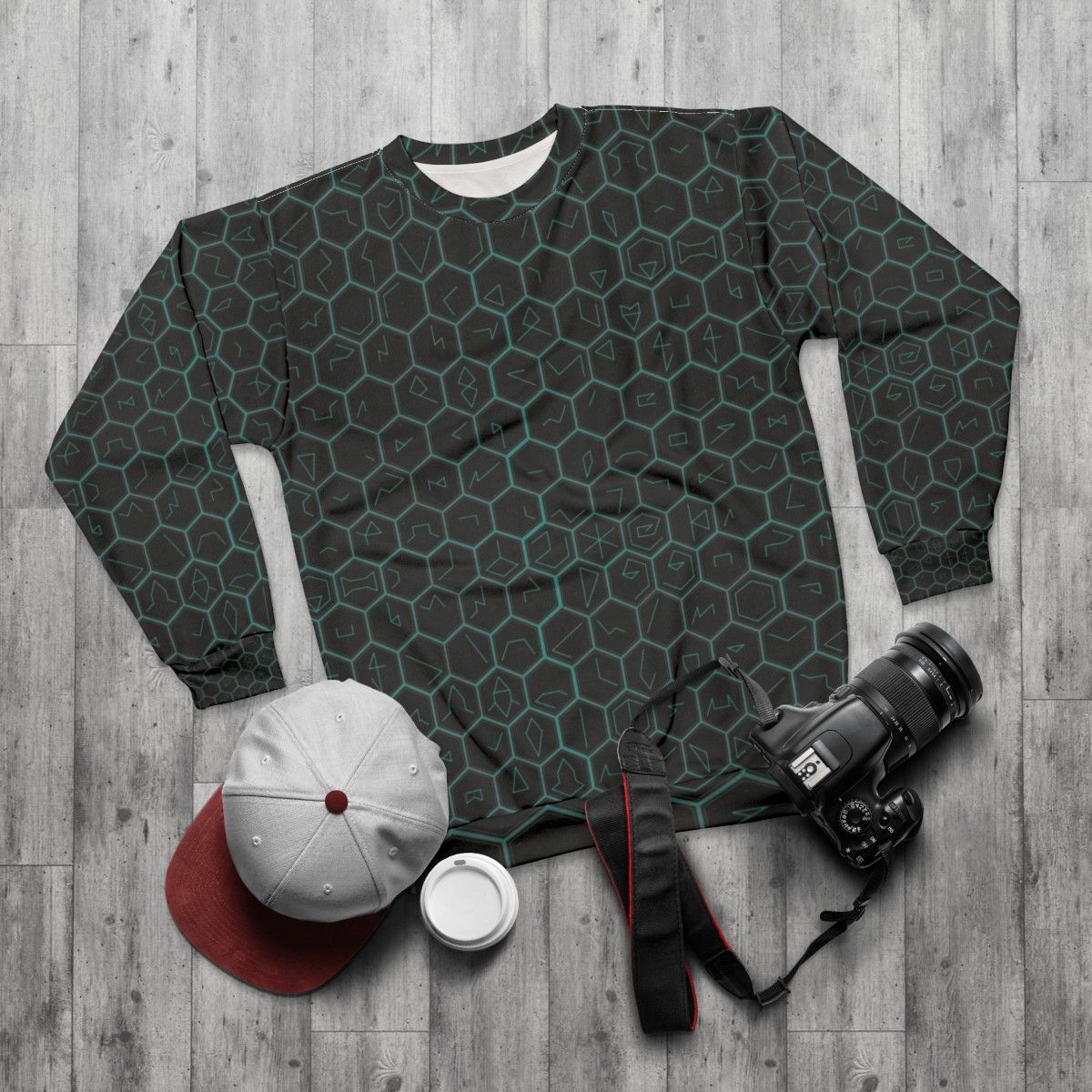 Ingress Glyph Series Sweatshirt - flat lay